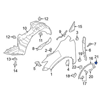 Nissan OE - Wheel Arch Molding Grommet