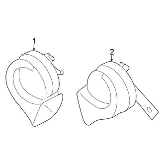 Nissan OE - Electrical - Horn (Platinum / S / SL / SV)