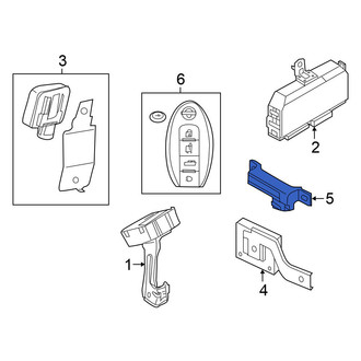 Nissan OE - Rear Outer Keyless Entry Antenna