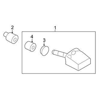 Nissan OE - Electrical - Tire Pressure Monitor Components (Platinum / S / SL / SV)
