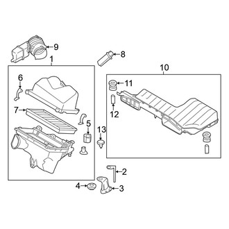 Nissan OE - Engine / Transaxle - Air Intake