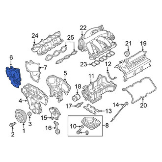 Nissan OE - Inner Engine Timing Cover