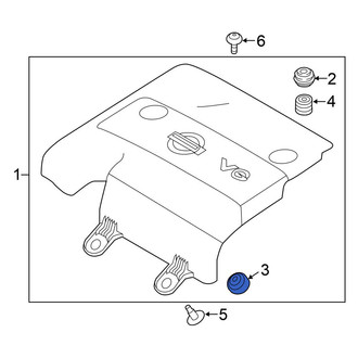 Nissan OE - Lower Engine Cover Grommet