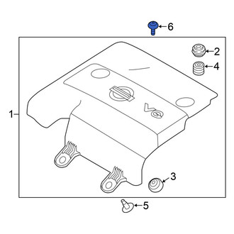 Nissan OE - Engine Cover Bolt