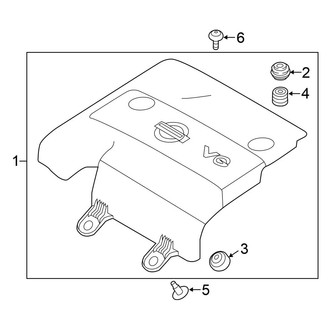 Nissan OE - Engine / Transaxle - Engine Appearance Cover (3.5L)