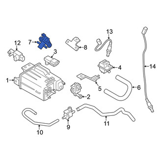 Nissan OE - Secondary Air Injection Control Valve