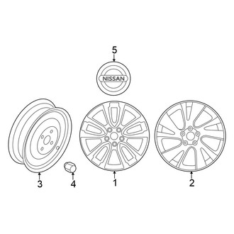 Nissan OE - Wheels (3.5L)