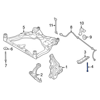 Nissan OE - Rear Suspension Control Arm Bolt