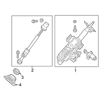 Nissan OE - Steering Column Assembly (3.5L)