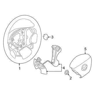 Nissan OE - Steering Wheel & Trim