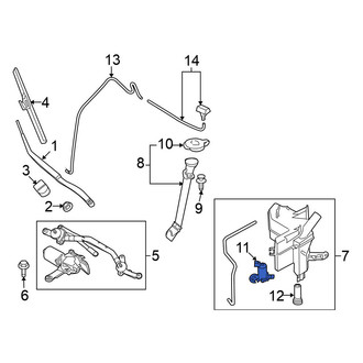 Nissan OE - Windshield Washer Pump
