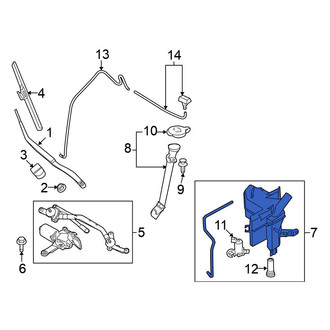 Nissan OE - Washer Fluid Reservoir