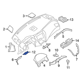 Nissan OE - Fuse Box Cover