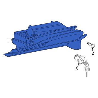 Nissan OE - Front Glove Box Assembly