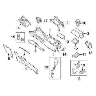 Nissan OE - Center Console