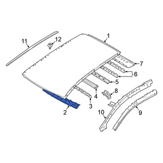 Nissan OE - Front Roof Header Panel