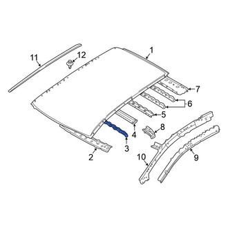 Nissan OE - Front Roof Bow