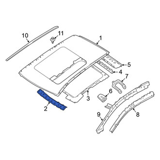 Nissan OE - Front Roof Header Panel