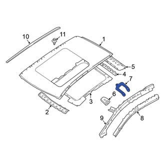 Nissan OE - Rear Sunroof Frame Bracket