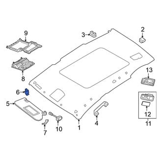 Nissan OE - Sun Visor Holder