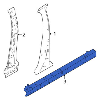 Nissan OE - Left Inner Rocker Panel