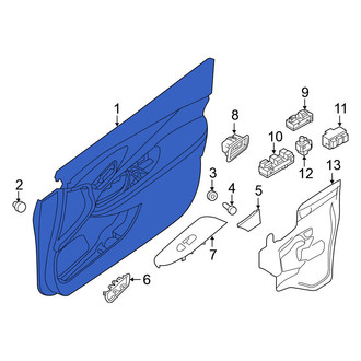 Nissan OE - Front Left Inner Door Interior Trim Panel