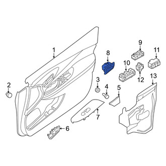 Nissan OE - Front Left Door Switch Trim Panel