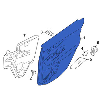 Nissan OE - Front Left Inner Door Interior Trim Panel