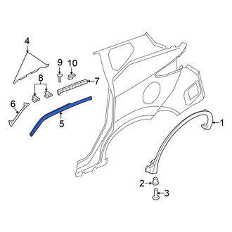Nissan OE - Rear Right Quarter Panel Molding