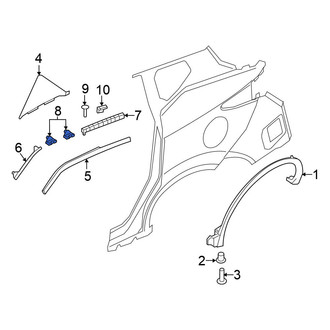 Nissan OE - Quarter Panel Molding Clip