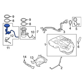 Nissan OE - Fuel Sender and Hanger Assembly