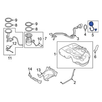 Nissan OE - Fuel Tank Cap