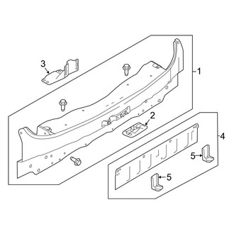 Nissan OE - Rear Body & Floor - Rear Body (3.5L)
