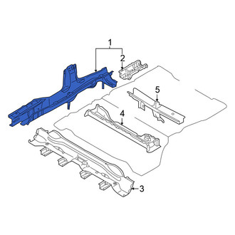 Nissan OE - Rear Left Frame Side Member Assembly