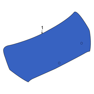 Nissan OE - Rear Liftgate Glass