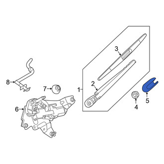 Nissan OE - Wiper Arm Cap