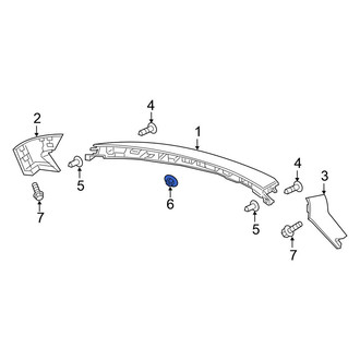Nissan OE - Spoiler Nut