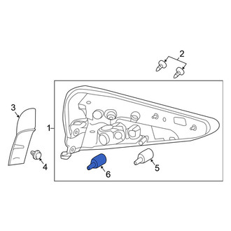 Nissan OE - Rear Turn Signal Light Bulb