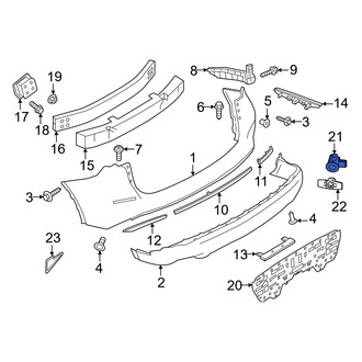 Nissan OE - Rear Parking Aid Sensor