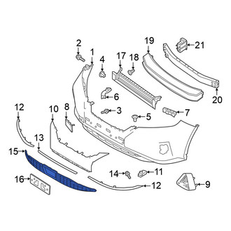 Nissan OE - Front Lower Grille