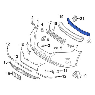 Nissan OE - Front Bumper Impact Bar