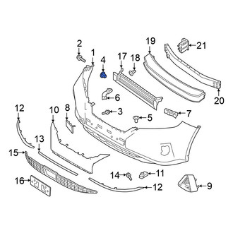 Nissan OE - Bumper Cover Grommet