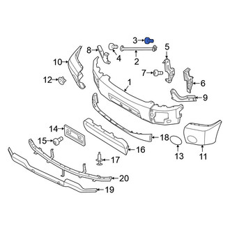 Nissan OE - Bumper Face Bar Bolt