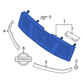 Nissan OE - Front Grille