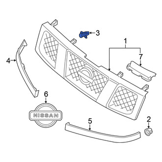 Nissan OE - Grille Retainer