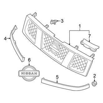 Nissan OE - Grille & Components