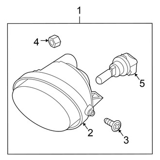 Nissan OE - Front Lamps - Fog Lamps