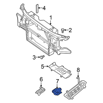 Nissan OE - Front Center Floor Pan Heat Shield