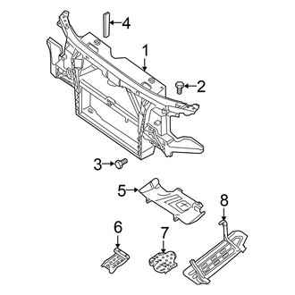 Nissan OE - Radiator Support