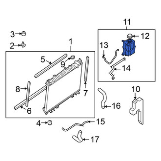 Nissan OE - Engine Coolant Reservoir